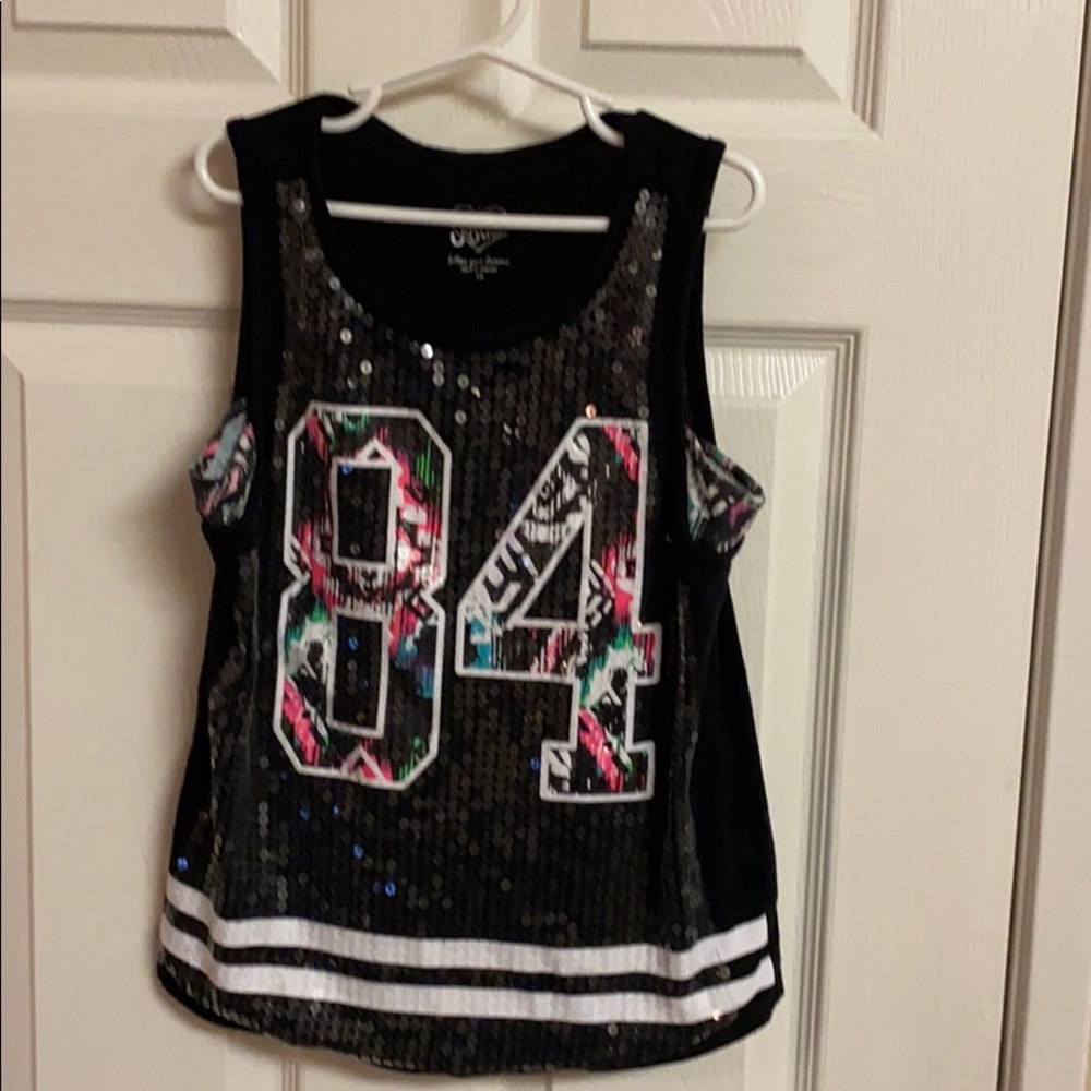 🌺5/&25 Justice Sequin tank top🌺